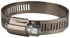 Value Collection - SAE Size 36, 1-3/4 to 2-3/4" Diam, Stainless Steel/Carbon Steel Worm Drive Clamp - 1/2" Wide, Material Grade 201 - Americas Industrial Supply