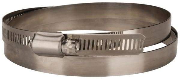 Value Collection - SAE Size 212, 11-3/4 to 13-3/4" Diam, Stainless Steel Worm Drive Clamp - 1/2" Wide, Material Grade 201 - Americas Industrial Supply