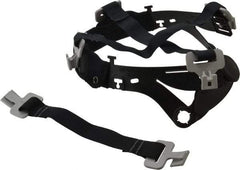 3M - Head Suspension for PAPR/SAR Headgear - Black, Compatible with M-300 & M-400 Series Hard Hats - Americas Industrial Supply