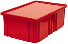 Quantum Storage - 10.9" Wide, Clear Bin Dust Cover - Use with DG92035,DG92060, DG92080 - Americas Industrial Supply