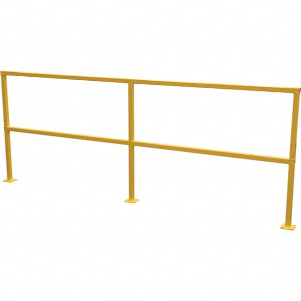 Vestil - 108" Long x 42" High, Steel Square Handrails - Americas Industrial Supply