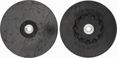Made in USA - 7" Diam Quick-Change Disc Backing Pad - Soft Density, 8,600 RPM, Speed-Lok Compatible - Americas Industrial Supply