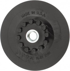Made in USA - 5" Diam Quick-Change Disc Backing Pad - Medium Density, 20,000 RPM, Speed-Lok Compatible - Americas Industrial Supply