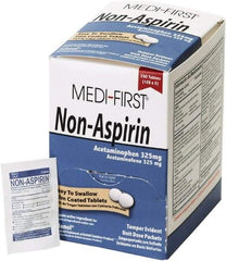 Medique - Original Flavor Medi-First Non-Aspirin Tablets - Headache & Pain Relief - Americas Industrial Supply