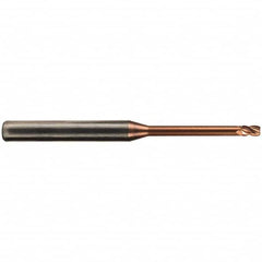 M.A. Ford - 12mm, 18mm LOC, 12mm Shank Diam, 100mm OAL, 4 Flute, Solid Carbide Square End Mill - Single End, ALtima Finish, 35/38° Helix, Centercutting, Right Hand Cut, Right Hand Flute, Series 158 - Americas Industrial Supply