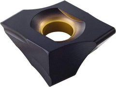 Kennametal - D4FIX140608 MN Grade KCP25 Carbide Turning Insert - TiCN/Al2O3 Finish, 58° Irregular, 0.233 Thick, 1/32" Corner Radius - Americas Industrial Supply