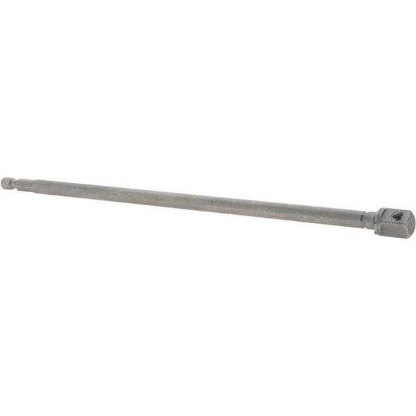 Apex - 3/8" Square Size Hex to Square Extension - 1/4" Hex Drive, 10" OAL - Americas Industrial Supply