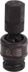 Sunex Tools - 1/2" Drive, 19mm Impact Hex Bit Socket - Americas Industrial Supply