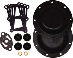 SandPIPER - 1/2" Pump, Buna-N Fluid Section Repair Kit - For Use with Diaphragm Pumps - Americas Industrial Supply