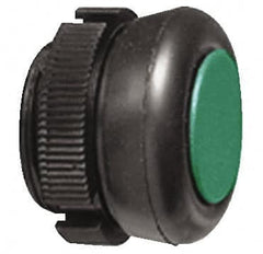 Square D - Pushbutton Switch Head - Green, Round Button - Americas Industrial Supply