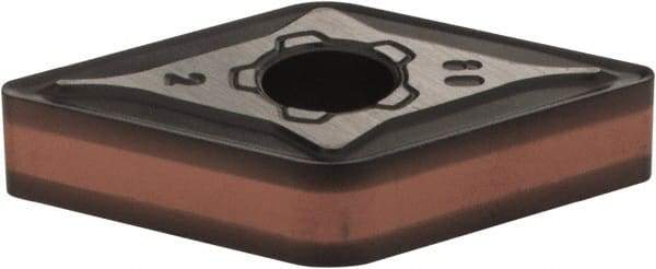 Iscar - DNMG432 M3M Grade IC6015 Carbide Turning Insert - TiCN/Al2O3/TiN Finish, 55° Diamond, 1/2" Inscr Circle, 3/16" Thick, 1/32" Corner Radius - Americas Industrial Supply