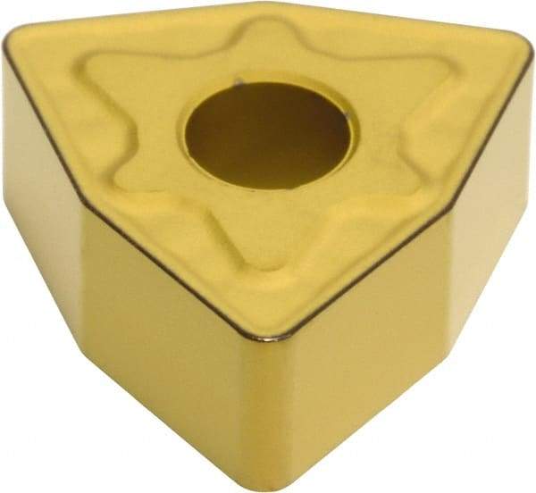 Sumitomo - WNMG432 EME Grade AC820P Carbide Turning Insert - Al2O3 Finish, 80° Trigon, 1/2" Inscr Circle, 3/16" Thick, 1/32" Corner Radius - Americas Industrial Supply