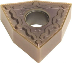 Sumitomo - WNMG431 EEF Grade AC520U Carbide Turning Insert - TiAlN/AlCrN Finish, 80° Trigon, 1/2" Inscr Circle, 3/16" Thick, 1/64" Corner Radius - Americas Industrial Supply