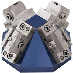 Raptor Workholding - 3/8" Jaw Width, 2.69" High Dovetail Vise - For Use with 4 & 5 Axis Workholding Systems - Americas Industrial Supply
