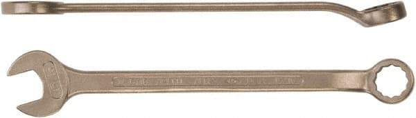 Ampco - 23mm 12 Point Combination Wrench - 12-13/16" OAL, Aluminum Bronze, Plain Finish - Americas Industrial Supply