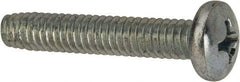 Value Collection - 1/4-20 UNC Thread, 1-1/2" Length Under Head, #3 Phillips Drive Steel Thread Cutting Screw - Pan Head, Grade 1016-1024, Point Type F, Zinc-Plated Finish - Americas Industrial Supply