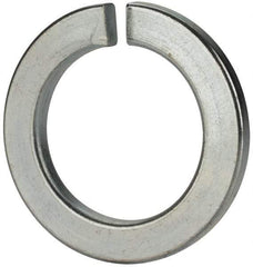 Value Collection - M48, 49mm ID, 75mm OD, 7mm Thick Split Lock Washer - Grade 8 Spring Steel, Zinc-Plated Finish, 49mm Min ID, 50.5mm Max ID - Americas Industrial Supply