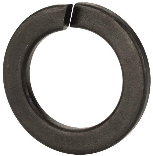 Value Collection - M22, 22.5mm ID, 35.9mm OD, 4mm Thick Split Lock Washer - Grade 8 Spring Steel, Uncoated, 22.5mm Min ID, 23.5mm Max ID - Americas Industrial Supply