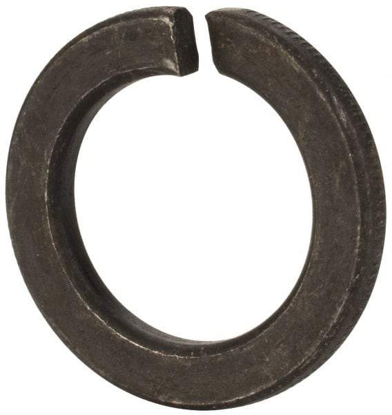Value Collection - M27, 27.5mm ID, 43mm OD, 5mm Thick Split Lock Washer - Grade 8 Spring Steel, Uncoated, 27.5mm Min ID, 43.7mm Max ID - Americas Industrial Supply