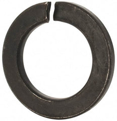 Value Collection - M36, 36.5mm ID, 58.2mm OD, 6mm Thick Split Lock Washer - Grade 8 Spring Steel, Uncoated, 36.5mm Min ID, 37.7mm Max ID - Americas Industrial Supply