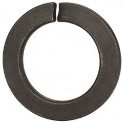 Value Collection - M45, 45.5mm ID, 71.2mm OD, 7mm Thick Split Lock Washer - Grade 8 Spring Steel, Uncoated, 45.5mm Min ID, 46.7mm Max ID - Americas Industrial Supply