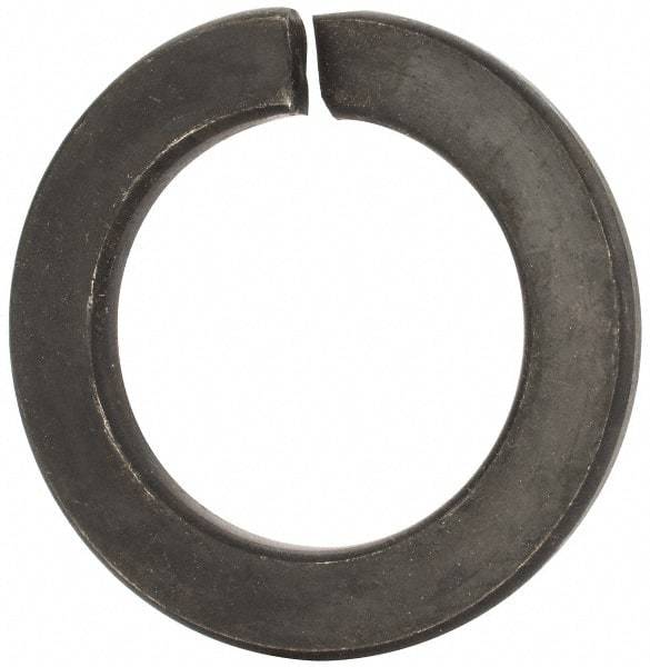 Value Collection - M52, 53mm ID, 83mm OD, 8mm Thick Split Lock Washer - Grade 8 Spring Steel, Uncoated, 53mm Min ID, 54.5mm Max ID - Americas Industrial Supply
