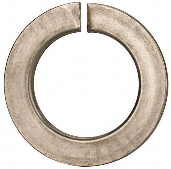 Value Collection - M42, 42.5mm ID, 68.2mm OD, 7mm Thick Split Lock Washer - 18-8 Austenitic Grade A2 Stainless Steel, Uncoated, 42.5mm Min ID, 43.7mm Max ID - Americas Industrial Supply