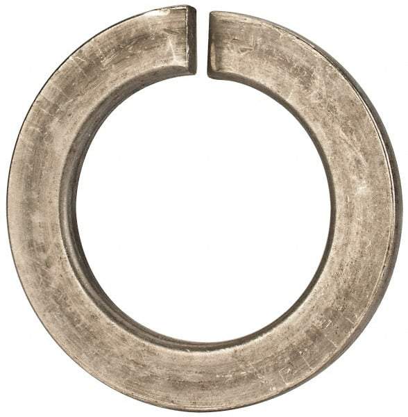Value Collection - M45, 45.5mm ID, 71.2mm OD, 7mm Thick Split Lock Washer - 18-8 Austenitic Grade A2 Stainless Steel, Uncoated, 45.5mm Min ID, 46.7mm Max ID - Americas Industrial Supply