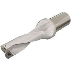 Iscar - 57mm Max Drill Depth, 3xD, 19mm Diam, Indexable Insert Drill - 2 Inserts, 25mm Shank Diam, Whistle Notch Shank - Americas Industrial Supply