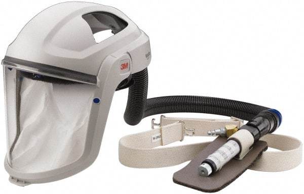 3M - SAR Compatible Helmet with Face Shield - Americas Industrial Supply