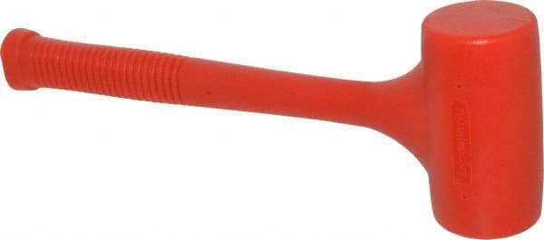 Paramount - 42 oz Head 2-23/64" Face Diam Polyurethane Standard Dead Blow Hammer - 14.7656" OAL, Polyurethane Handle - Americas Industrial Supply