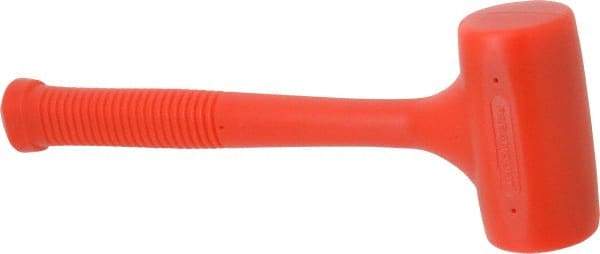 Paramount - 21 oz Head 2-11/64" Face Diam Polyurethane Standard Dead Blow Hammer - 13.5781" OAL, Polyurethane Handle - Americas Industrial Supply