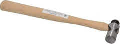 Paramount - 1/4 Lb Head Ball Pein Hammer - Wood Handle, 10-7/8" OAL - Americas Industrial Supply