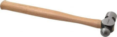 Paramount - 3/4 Lb Head Ball Pein Hammer - Wood Handle, 12-3/4" OAL - Americas Industrial Supply