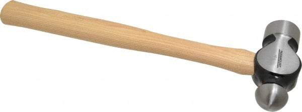 Paramount - 3 Lb Head Ball Pein Hammer - Wood Handle, 16-1/2" OAL - Americas Industrial Supply