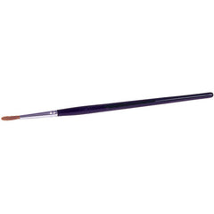 3/32″ Watercolor Brush, Red Sable, 7/16″ Trim Length, Round Handle - Americas Industrial Supply