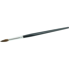 7/32″ Lacquering Brush, Camel Hair, 13/16″ Trim Length, Round Handle - Americas Industrial Supply