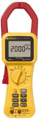 Fluke - 355, CAT IV, CAT III, Digital True RMS Clamp Meter with 2.2835" Clamp On Jaws - 600 VAC, 1000 VDC, 1400 AC Amps, 2000 DC Amps, Measures Voltage, Current, Frequency, Resistance - Americas Industrial Supply