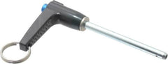 Gibraltar - 3/16" Diam, 2" Usable Length, L Handle, Quick Release Pin - Grade 4130 Steel, Zinc-Plated Finish - Americas Industrial Supply