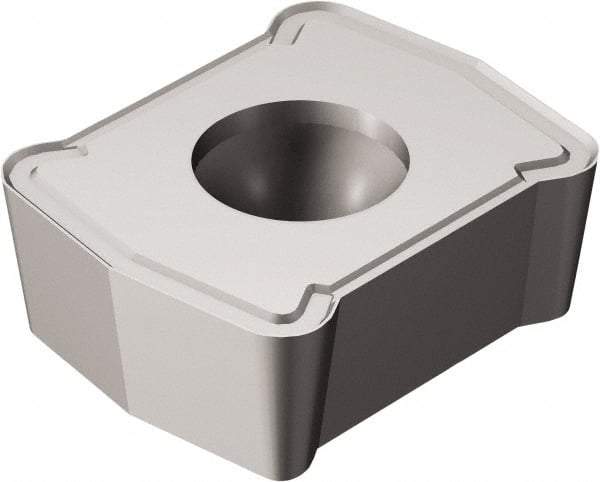 Sandvik Coromant - LCMX030308 53 H13A Grade Carbide Indexable Insert Drill - Uncoated, Square, 0.1252" Thick, 0.0315" Cnr Rad, 7° Relief Angle - Americas Industrial Supply
