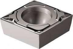 Sandvik Coromant - CCMT32.52 MF Grade 1105 Carbide Turning Insert - TiAlN2 Finish, 80° Diamond, 3/8" Inscr Circle, 5/32" Thick, 1/32" Corner Radius - Americas Industrial Supply
