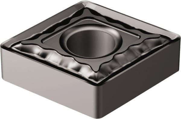 Sandvik Coromant - CNMG643 SM Grade 1105 Carbide Turning Insert - TiAlN2 Finish, 80° Diamond, 3/4" Inscr Circle, 1/4" Thick, 3/64" Corner Radius - Americas Industrial Supply
