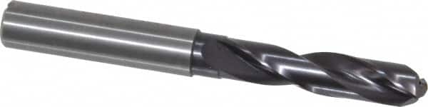 Guhring - 9.1mm 140° Spiral Flute Solid Carbide Screw Machine Drill Bit - Americas Industrial Supply