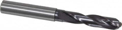 Guhring - 9.1mm 140° Spiral Flute Solid Carbide Screw Machine Drill Bit - Americas Industrial Supply