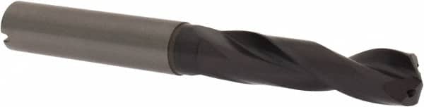 Guhring - 9.5mm 140° Spiral Flute Solid Carbide Screw Machine Drill Bit - Americas Industrial Supply
