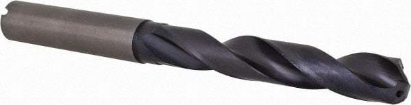 Guhring - 10.5mm 140° Solid Carbide Jobber Drill - nano-A Finish, Right Hand Cut, Spiral Flute, Straight Shank, 118mm OAL, VA Point - Americas Industrial Supply