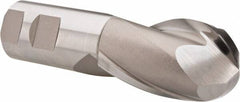 Hertel - 1-1/2" Diam, 2-1/2" LOC, 2 Flute High Speed Steel Ball End Mill - Uncoated, Single End, 5" OAL, 1-1/4" Shank Diam, Spiral Flute - Americas Industrial Supply