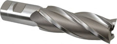 Hertel - 1-1/2", 4" LOC, 1-1/4" Shank Diam, 6-1/2" OAL, 4 Flute, High Speed Steel Square End Mill - Single End, Uncoated - Americas Industrial Supply