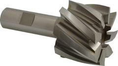 Hertel - 2", 1-1/2" LOC, 3/4" Shank Diam, 3-7/8" OAL, 8 Flute, High Speed Steel Square End Mill - Single End, Uncoated - Americas Industrial Supply