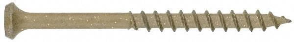 Value Collection - #12 Bugle Head, Square Drive Steel Deck Screw - 2" OAL - Americas Industrial Supply